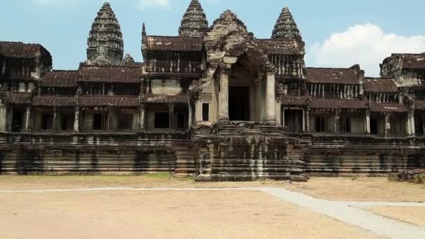 Templo de wat angkor — Vídeo de Stock