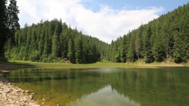 Karpat Dağlarındaki Synevir Gölü