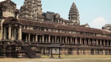 Kamboçya Angkor Wat Tapınağı insanlarda