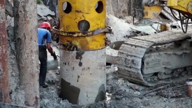 sondaj kuyuları için fore kazık