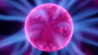 Plazma küre yakın çekim