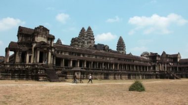 Kamboçya Angkor Wat Tapınağı insanlarda