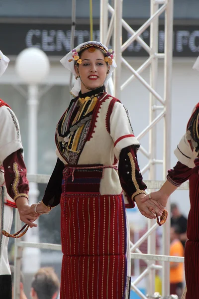 Membros do grupo popular Etnos de Skopje, Macedônia — Fotografia de Stock