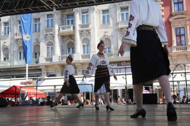 Grup üyeleri halk edmonton (alberta), Kanada Ukrayna dansçılar viter 48 Uluslararası Folklor Festivali, zagreb