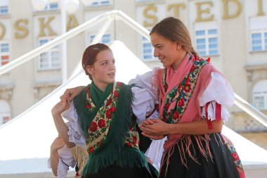 sveta marija, Hırvatistan Zagreb 48 Uluslararası Folklor Festivali sırasında halk grupları üyeleri
