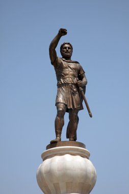 Philip Ii Makedonya heykel Üsküp '