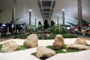 Rekreasyon alanı içinde Dubai Uluslararası Havaalanı