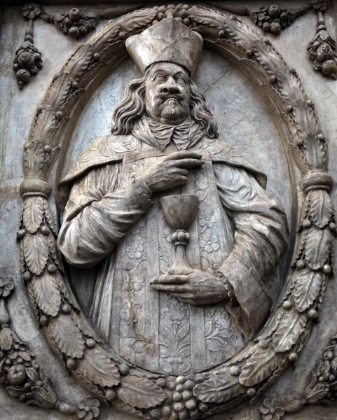 Detail of altar, Wurzburg Cathedral — Stock Photo, Image