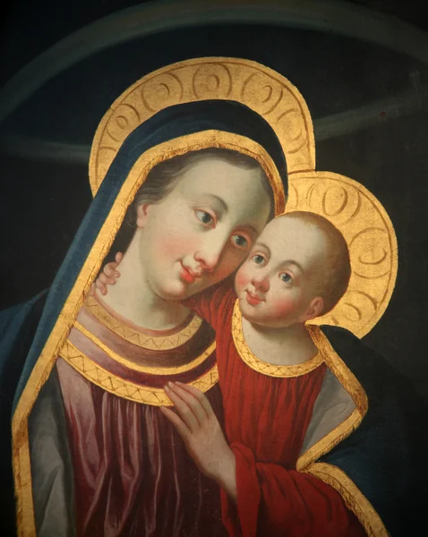 Madonna z Dzieciątkiem Jezus — Zdjęcie stockowe