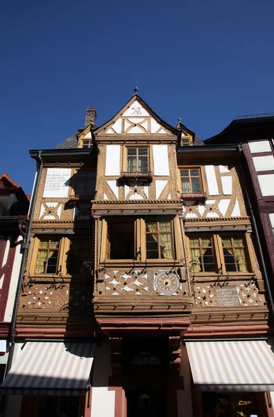 Vecchia casa a graticcio a Miltenberg, Germania — Foto Stock