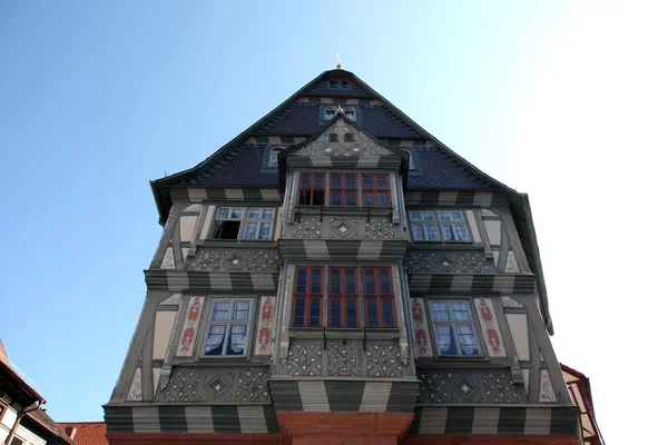 Casa antigua de entramado de madera en Miltenberg, Alemania — Foto de Stock