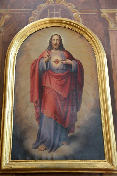 Sagrado Corazón de Jesús — Foto de Stock