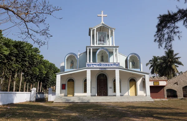 La Chiesa cattolica in Basanti, Bengala Occidentale, India — Foto Stock