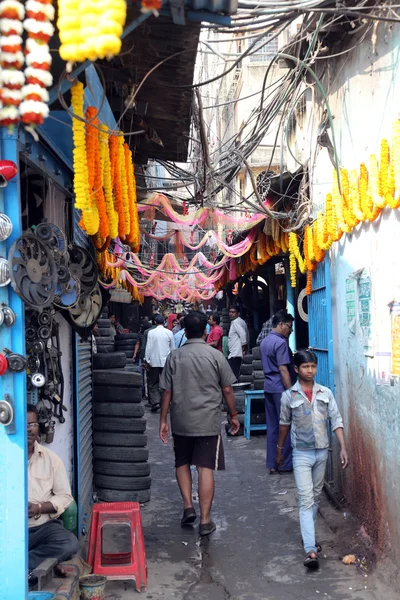 Tienda de autopartes en Malik bazar en Kolkata, India —  Fotos de Stock