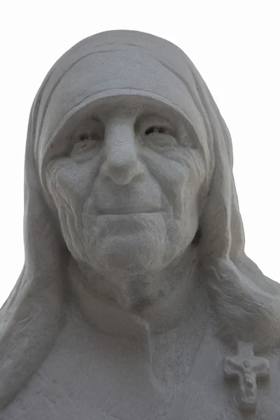 Madre Teresa monumento em Skopje, Macedônia — Fotografia de Stock
