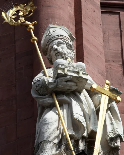 Saint burchard van Würzburg — Stockfoto