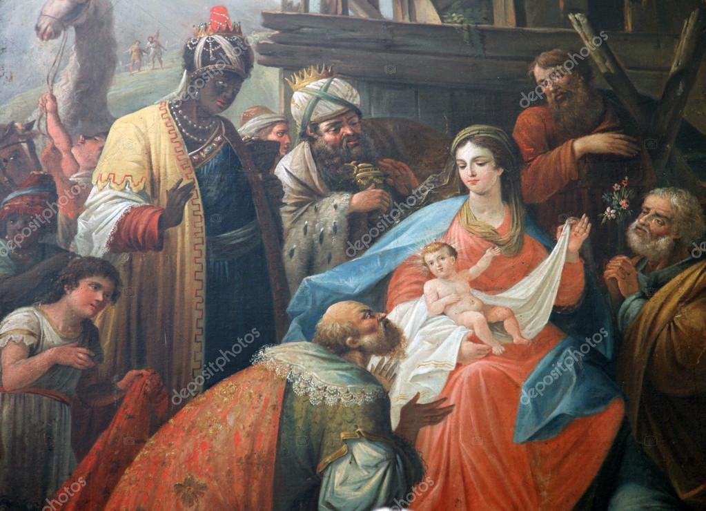 Nativity Scene, Adoration of the Magi Stock Photo by ©zatletic 52771287