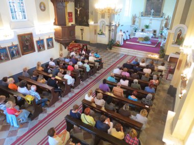 Hacılar, Katolik Kilisesi Saint Jerome, Herceg Novi, Karadağ için kitle