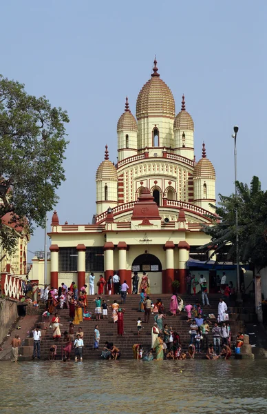 在加尔各答达克希什瓦卡利神庙 — 图库照片