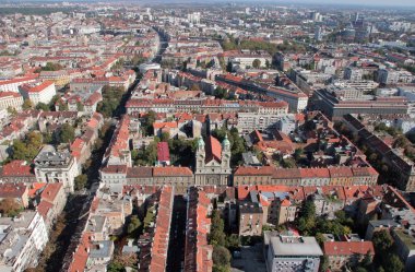 Basilica sacred heart ve manastır society of İsa, zagreb, Hırvatistan