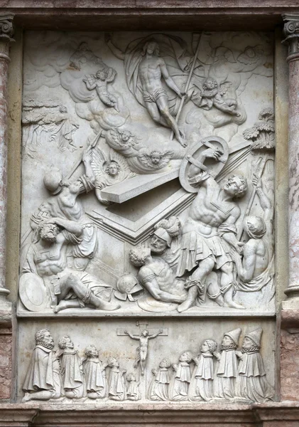 Resurrection of Christ, St. Stephens Cathedral — Stock Photo, Image