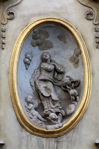 Statua della Vergine Maria a Vienna — Foto Stock