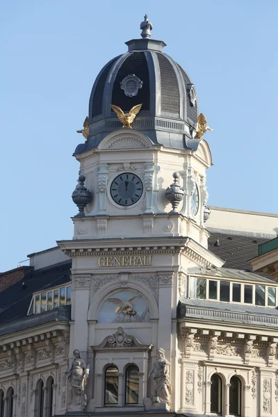 Generali, budování Spiegelgasse ve Vídni — Stock fotografie