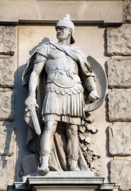 Wilhelm Seib: Roma asker, Neuen Burg Heldenplatz Viyana'da üzerinde cephe