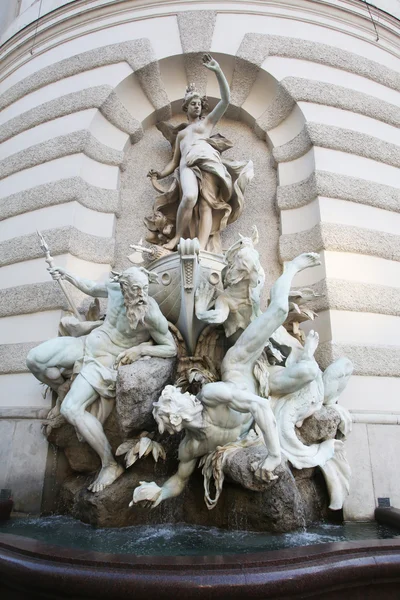 Fontaine Power at Sea à la Hofburg à Vienne — Photo