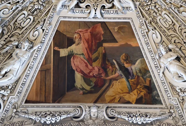 Frammento della cupola nella Cappella dello Spirito Santo, Cattedrale di Salisburgo — Foto Stock