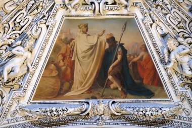 Şapel, Holy Cross, Salzburg Katedrali kubbede parçası