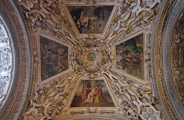 Fragmento de la cúpula en la Capilla de San Sebastián, Catedral de Salzburgo — Foto de Stock