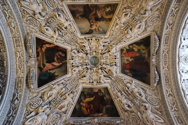 Fragmento da cúpula na Capela de Santa Ana, Catedral de Salzburgo — Fotografia de Stock