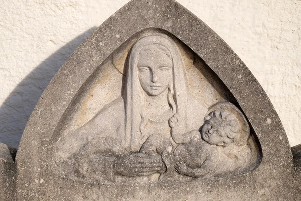 Maagd Maria met baby jesus — Stockfoto