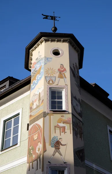 Haus in St. Gilgen am Wolfgangsee, Österreich — Stockfoto