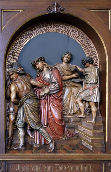 1st Stations of the Cross — Stock Photo, Image