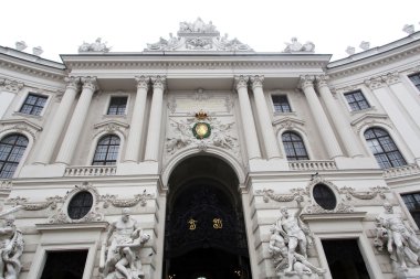 Viyana'daki ünlü hofburg Sarayı