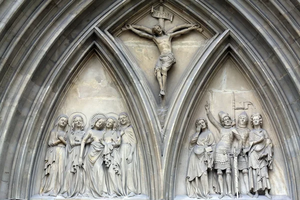 Portal de Minoriten kirche em Viena — Fotografia de Stock