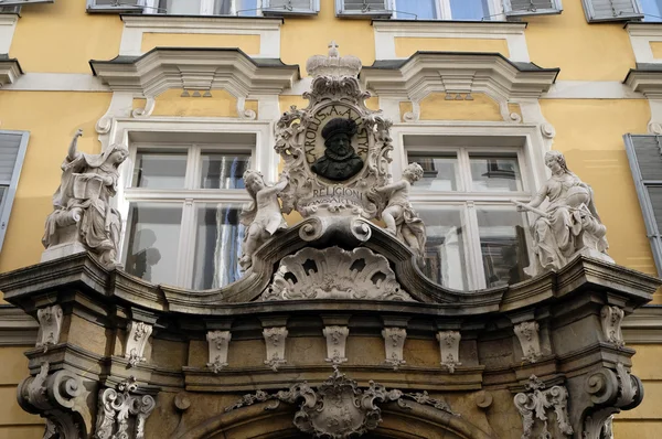 Hus dekoration i Graz, Österrike — Stockfoto