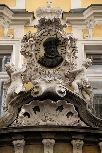 Hus dekoration i Graz Österrike — Stockfoto