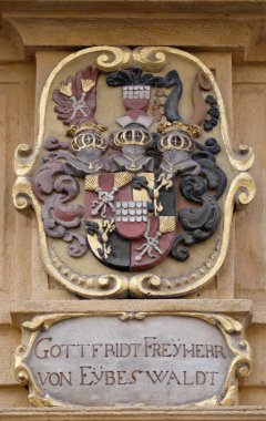 Cephe arması Arsenal (Zeughaus) Graz, Styria, Avusturya Portal
