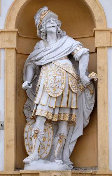 Mars, Roman god of war, Arsenal (Zeughaus) in Graz, Styria, Austria — Stock Photo, Image