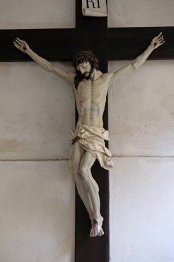 Crucifixion, Mariahilf church in Graz, Styria, Austria