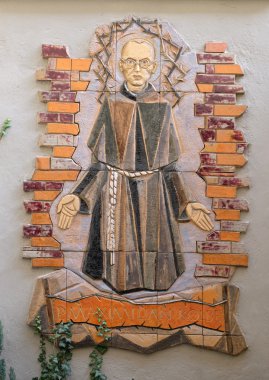 Saint Maximilian Kolbe, Mariahilf church in Graz, Austria