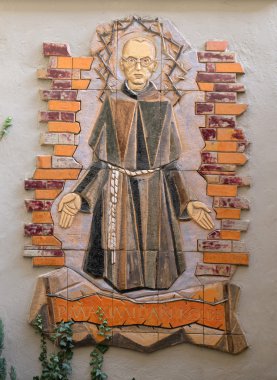 Saint Maximilian Kolbe, Mariahilf church in Graz, Austria