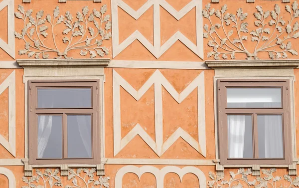 格拉茨，奥地利林茨的主广场主广场城沿建筑 — 图库照片