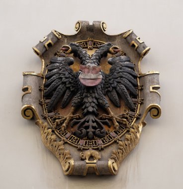 Cephe arması Landhaus tarihi merkezinin Graz, Avusturya