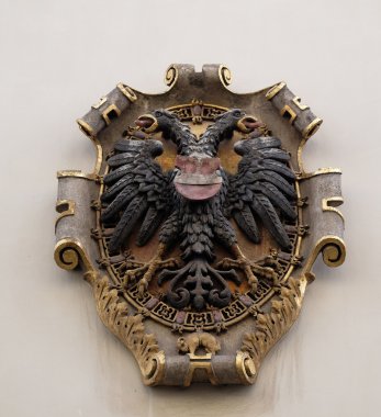 Cephe arması Landhaus tarihi merkezinin Graz, Avusturya