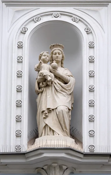 Virgen María con el Niño Jesús —  Fotos de Stock