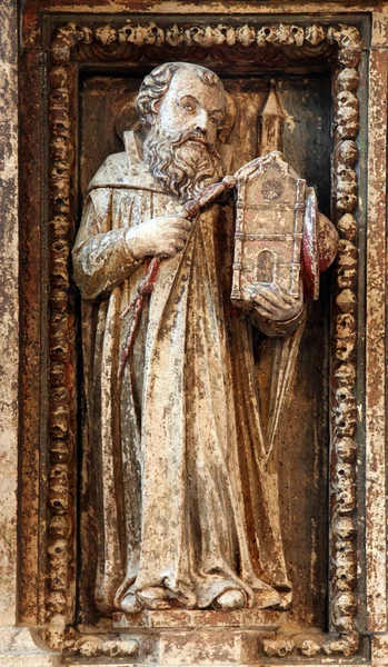 Santo, Altare di Sant'Anastasio nella Cattedrale di San Domnio a Spalato — Foto Stock